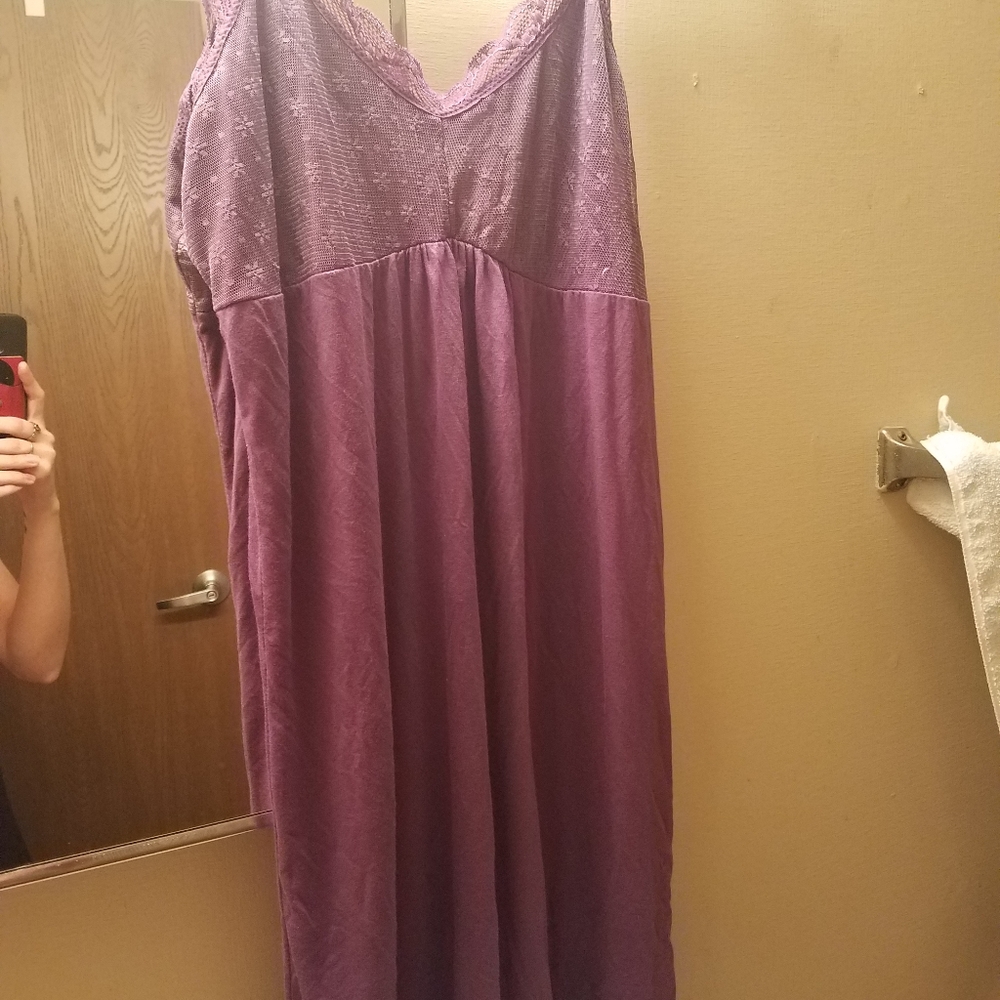 Soft Purple night gown pjs size small